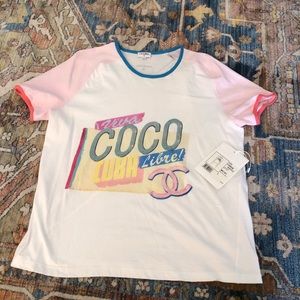 Chanel Cuba Cruise t shirt with tag
